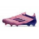 Chaussures de Foot adidas F50 Elite FG Rose Noir