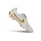 Nike Tiempo Maestro Elite FG Nouveaux Blanc Or