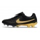 Nike Tiempo Maestro Elite FG Nouveaux Noir Or