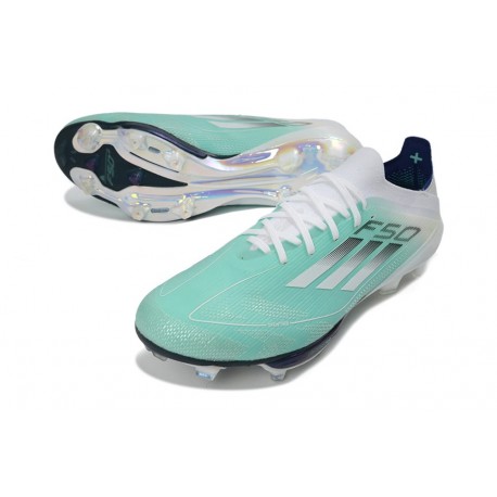 Chaussures de football adidas F50+ Elite FG Vert Argent