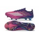 Chaussures de football adidas F50+ Elite FG Rose Violet Blanc
