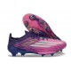 Chaussures de football adidas F50+ Elite FG Rose Violet Blanc
