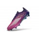 Chaussures de football adidas F50+ Elite FG Rose Violet Blanc