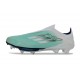 adidas Chaussures de football F50+ FG Vert Argent Blanc