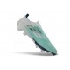 adidas Chaussures de football F50+ FG Vert Argent Blanc