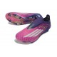 adidas Chaussures de football F50+ LL FG Rose Violet Blanc