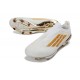 adidas Chaussures de football F50+ LL FG Blanc Or