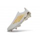 adidas Chaussures de football F50+ LL FG Blanc Or