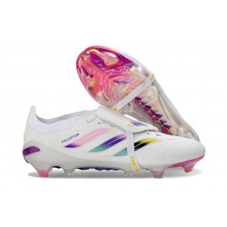 Adidas Predator 26 Elite Tongue FG Nouvelle Blanc Rose
