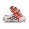 Adidas Predator 26 Elite Tongue FG Nouvelle Blanc Rouge Noir