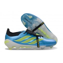 Adidas Predator 26 Elite Tongue FG Nouvelle Bleu Ray Team Jaune Solaire