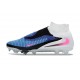 Chaussure Nike Phantom 6 Elite High FG Bleu Rapide Rose Explosif Blanc