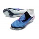 Chaussure Nike Phantom 6 Elite High FG Bleu Rapide Rose Explosif Blanc