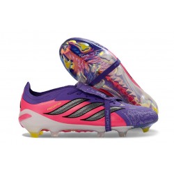 Adidas Predator 26 Elite Tongue FG Nouvelle Violet Rose