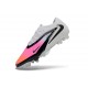 Nike Phantom 6 Elite Low FG Nouvelles Rose Blanc