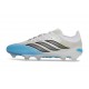 Adidas Predator Elite Low FG Nouvelles Blanc Bleu Noir
