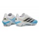 Adidas Predator Elite Low FG Nouvelles Blanc Bleu Noir