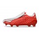 Crampons Nouvelle adidas F50 Elite FG Spider Rouge Blanc