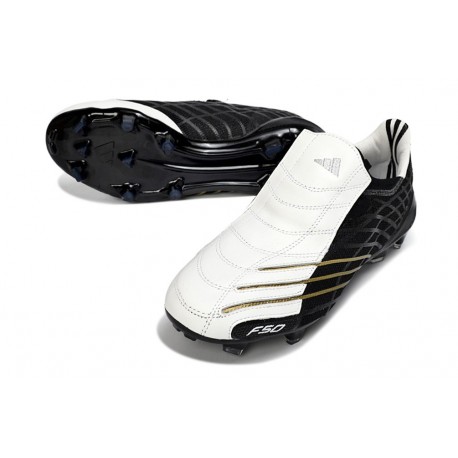 Crampons Nouvelle adidas F50 Elite FG Spider Noir Blanc