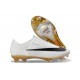 Chaussure Nike Mercurial Vapor XVII Elite FG Blanc Noir Or