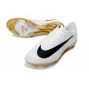 Chaussure Nike Mercurial Vapor XVII Elite FG Blanc Noir Or
