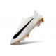 Chaussure Nike Mercurial Vapor XVII Elite FG Blanc Noir Or