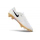 Chaussure Nike Mercurial Vapor XVII Elite FG Blanc Noir Or