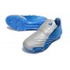 Crampons Nouvelle adidas F50 Elite FG Spider Bleu Argent