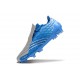 Crampons Nouvelle adidas F50 Elite FG Spider Bleu Argent
