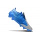 Crampons Nouvelle adidas F50 Elite FG Spider Bleu Argent