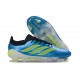 Adidas Predator Elite Low FG Nouvelles Bleu Vert Citron