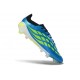 Adidas Predator Elite Low FG Nouvelles Bleu Vert Citron