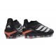 Crampons de Football Adidas Predator Elite Laceless FG Noir Blanc