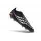 Crampons de Football Adidas Predator Elite Laceless FG Noir Blanc