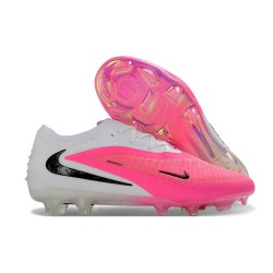 Nike Phantom 6 Elite Low FG Nouvelles Rose Blanc Noir