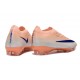 Crampon de Football Nike Zoom Mercurial Vapor 17 Elite FG Orange Bleu