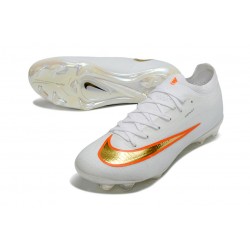 Crampon de Football Nike Zoom Mercurial Vapor 17 Elite FG Blanc Rouge