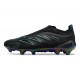 Chaussure de Foot Adidas Predator Elite LL FG Noir Bleu