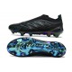 Chaussure de Foot Adidas Predator Elite LL FG Noir Bleu