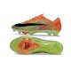 Crampon de Football Nike Zoom Mercurial Vapor 17 Elite FG Vert Orange Noir
