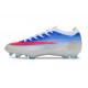 Crampon de Football Nike Zoom Mercurial Vapor 17 Elite FG Bleu Blanc Rouge