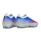 Crampon de Football Nike Zoom Mercurial Vapor 17 Elite FG Bleu Blanc Rouge