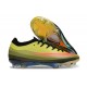 Crampon de Football Nike Zoom Mercurial Vapor 17 Elite FG Jaune Noir Rouge