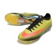 Crampon de Football Nike Zoom Mercurial Vapor 17 Elite FG Jaune Noir Rouge