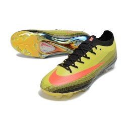 Crampon de Football Nike Zoom Mercurial Vapor 17 Elite FG Jaune Noir Rouge