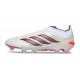 Chaussure de Foot Adidas Predator Elite LL FG Blanc Noir Rouge