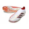 Chaussure de Foot Adidas Predator Elite LL FG Blanc Noir Rouge