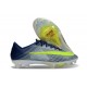 Crampon de Football Nike Zoom Mercurial Vapor 17 Elite FG Bleu Vert
