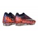 Crampon Nike Zoom Mercurial Vapor 17 Elite FG Orange Noir Argent