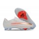 Crampon de Football Nike Zoom Mercurial Vapor 17 Elite FG Blanc Orange Or